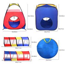 Load image into Gallery viewer, Kids Play House Indoor Outdoor Ocean Ball Pool Pit Game Tent
