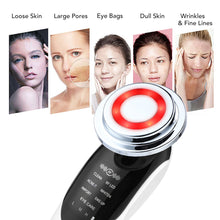 Load image into Gallery viewer, 7-in-1 Facial Massager EMS Micro-current Color Light
