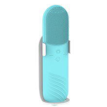 Load image into Gallery viewer, Silica Gel Cleansing Electric Ultrasonic Washing Brush

