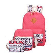 Load image into Gallery viewer, Breathable Printing Three-piece Wave Backpack
