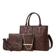 Load image into Gallery viewer, Leisure Three-piece Women's Bag Suit For Daily Occasion
