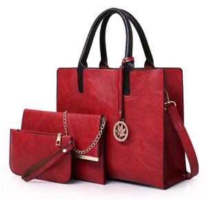 Women's Retro 3 Pieces Of Handbags