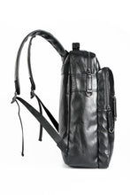 Load image into Gallery viewer, Waterproof 15.6 inch PU Leather Laptop Backpack For Men
