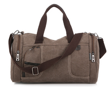 Load image into Gallery viewer, Large-capacity Canvas Duffel Bag For Hiking Tourism

