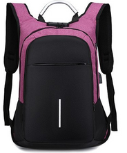 Load image into Gallery viewer, High Quality Casual Backpack With USB Charging Port
