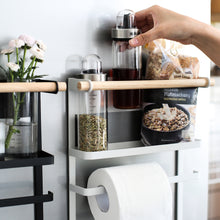 Load image into Gallery viewer, Magnetic Adsorption Refrigerator Side Rack Wall-mounted
