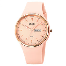 Load image into Gallery viewer, Silicone Quartz Female Student Calendar Watch
