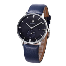 Load image into Gallery viewer, Simple Casual Leather Belt Men's Watch With Calendar
