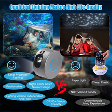Load image into Gallery viewer, Galaxy Starry Sky Projector Rotating
