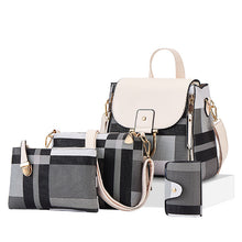 Load image into Gallery viewer, Contrast Color Four-Piece One Shoulder Women's Bags
