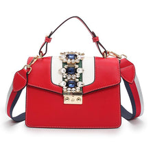 Load image into Gallery viewer, Rhinestone Single Shoulder Diagonal Handbag
