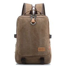 Load image into Gallery viewer, Men's Casual Retro Fashionable Canvas Backpack
