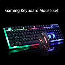 Load image into Gallery viewer, Gaming Keyboard Mouse Glowing Set
