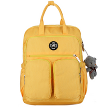 Load image into Gallery viewer, Nylon Large Capacity Multi-function Backpack With Toy Bear
