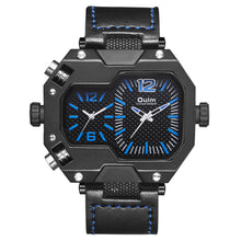 Load image into Gallery viewer, Men's Casual Quartz Watch With Dual Time Zone Large Dial
