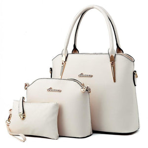 Women's Casual Fashion 3 Pieces Handbag