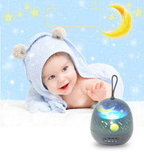 Load image into Gallery viewer, Night Light Projector  360° Rotating 8 Lighting Modes
