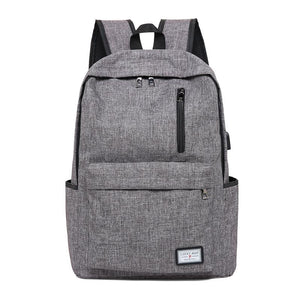 Fashion Backpack Business Bag With USB Charging Interface