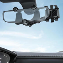 Load image into Gallery viewer, Rotatable Retractable Rearview Mirror Phone Holder For Car
