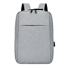 Load image into Gallery viewer, Simple Casual Backpack With USB Charging Port
