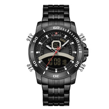 Load image into Gallery viewer, Men's Steel Band Quartz Watch With Calendar Function
