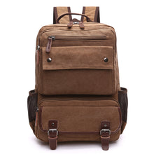 Load image into Gallery viewer, High Quality Multi-pocket Canvas Backpack
