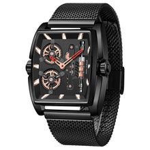 Load image into Gallery viewer, Men's Quartz watch With Barrel Shell Mesh Strap
