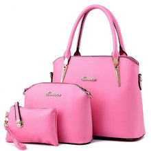 Load image into Gallery viewer, Women&#39;s Casual Fashion 3 Pieces Handbag
