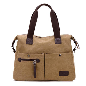 Women's Handbag Shoulder Lady Canvas Bag