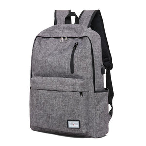 Fashion Backpack Business Bag With USB Charging Interface