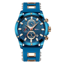 Load image into Gallery viewer, Men's High Quality Watch With Silicone Band
