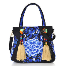 Load image into Gallery viewer, Ethnic Embroidery Canvas Shoulder Bag For Women
