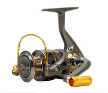 Load image into Gallery viewer, 10-axis Metal Head Reel Fishing Reel Metal Handle
