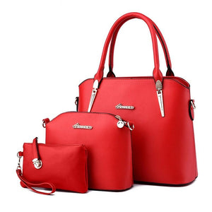 Women's Casual Fashion 3 Pieces Handbag