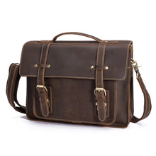 Load image into Gallery viewer, The First Layer Of Crazy Horse-skin Men&#39;s Handbag
