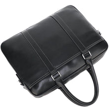 Load image into Gallery viewer, Men&#39;s Leather Portable Briefcase
