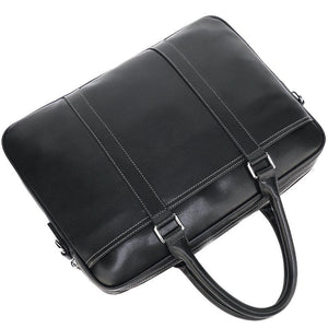 Men's Leather Portable Briefcase