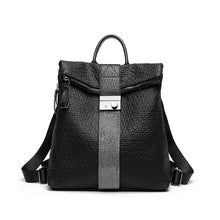 Load image into Gallery viewer, Lady's Leather Fashionable Backpack For Work Dating Shopping
