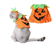 Load image into Gallery viewer, Halloween Pet Cats Costume Props Creative Pumpkin
