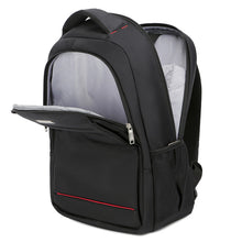 Load image into Gallery viewer, Black Breathable Soft Surface Backpack
