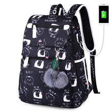 Load image into Gallery viewer, Large Capacity Printed Waterproof Travel Backpack
