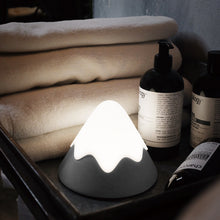 Load image into Gallery viewer, Snow Mountain Induction Night Light Timing Table Lamp
