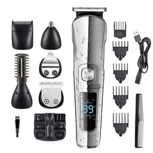 Load image into Gallery viewer, Professional Multifunction Beard Hair Trimmer Waterproof Grooming Kit
