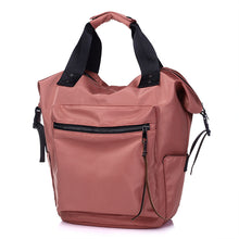 Load image into Gallery viewer, Fashion Nylon Waterproof Backpack Women Large Capacity Schoolbags
