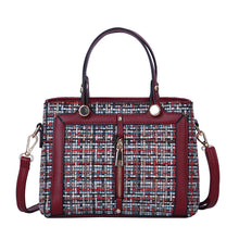 Load image into Gallery viewer, Korean Style Plaid three-dimensional Handbag For Ladies
