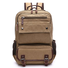 Load image into Gallery viewer, High Quality Multi-pocket Canvas Backpack
