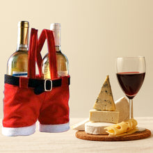 Load image into Gallery viewer, Wool Fabric Merry Christmas Gifts Santa Pants Christmas Candy Gift Bag
