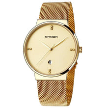 Load image into Gallery viewer, Men's Watch Mesh Belt Waterproof Quartz Watch
