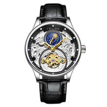 Load image into Gallery viewer, Leather Strap Men's Automatic Mechanical Watch
