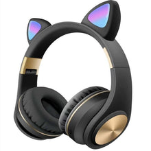 Load image into Gallery viewer, Cat Ear Headset Bluetooth Headset Wireless Light Headset
